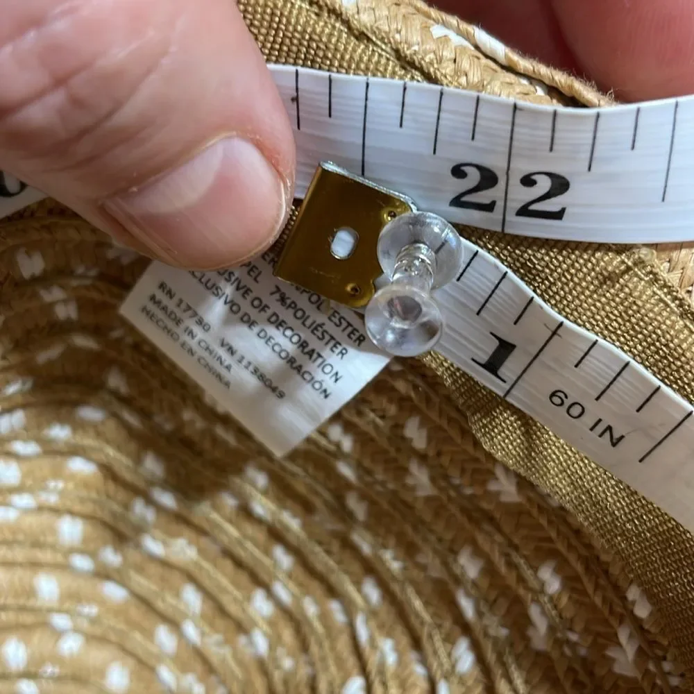 Sun Floppy Woven Straw Hat - Picture 7 of 8